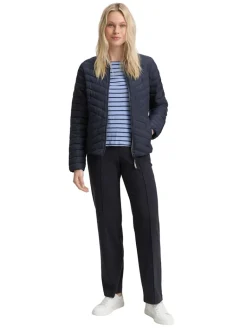 Steppjacke mit Bomberkragen sky captain blue