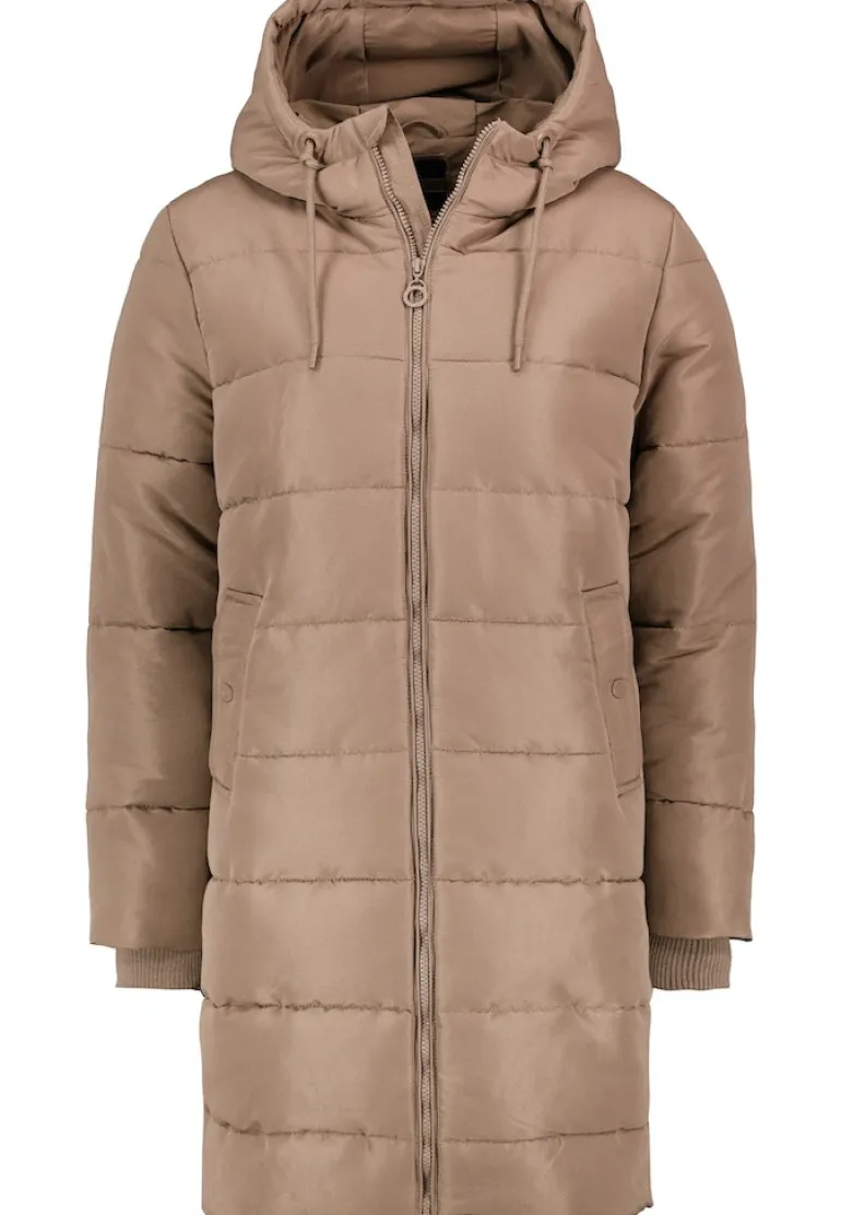 Steppmantel portabella brown