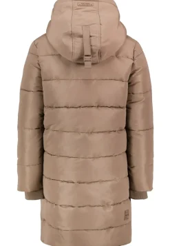 Steppmantel portabella brown