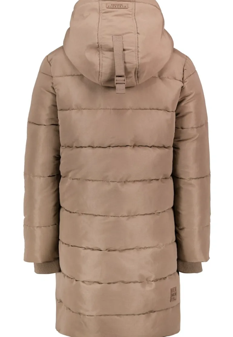 Steppmantel portabella brown
