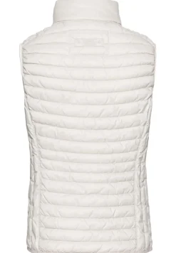 Steppweste aus recyceltem Polyamid pearl