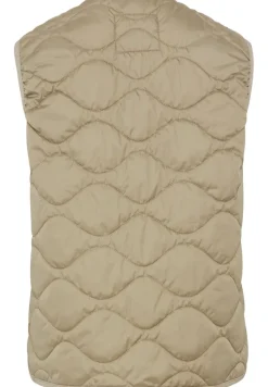 Steppweste aus recyceltem Polyester sage