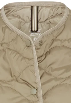 Steppweste aus recyceltem Polyester sage