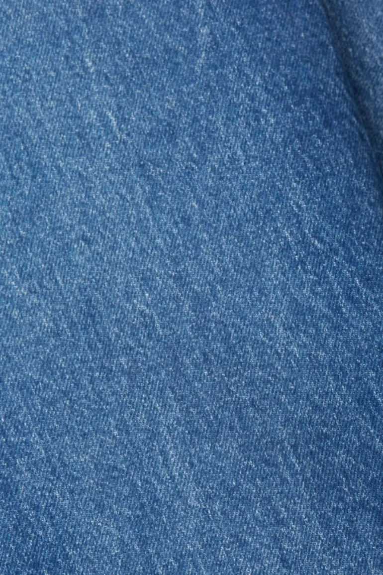 Straight Leg Jeans blue dark washed