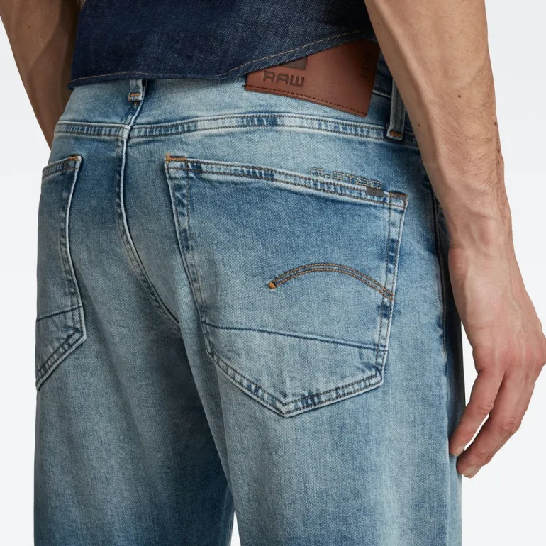 3301 Straight Tapered lt indigo aged