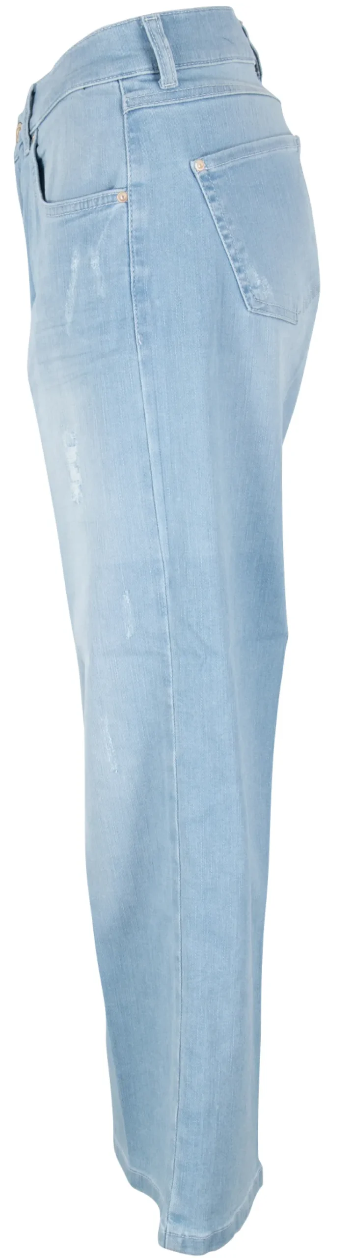 Stretch Damen 7/8 Jeans Linn blau