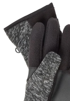 Strickhandschuhe mit elastischem Bündchen stone grey