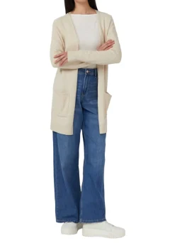 Strickjacke beige
