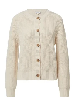 Strickjacke beige