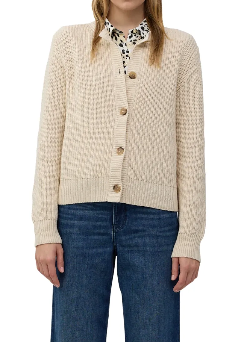 Strickjacke beige