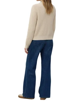 Strickjacke beige