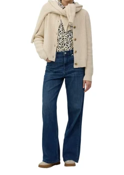 Strickjacke beige