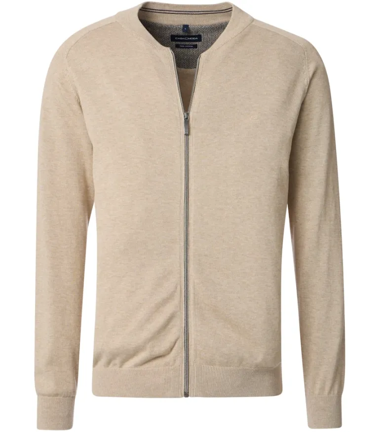 Strickjacke beige