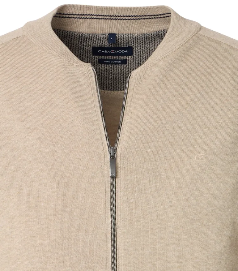 Strickjacke beige