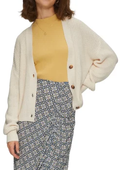 Strickjacke beige