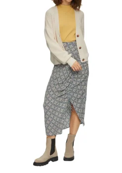 Strickjacke beige