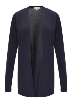Strickjacke blau
