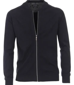 Strickjacke blau
