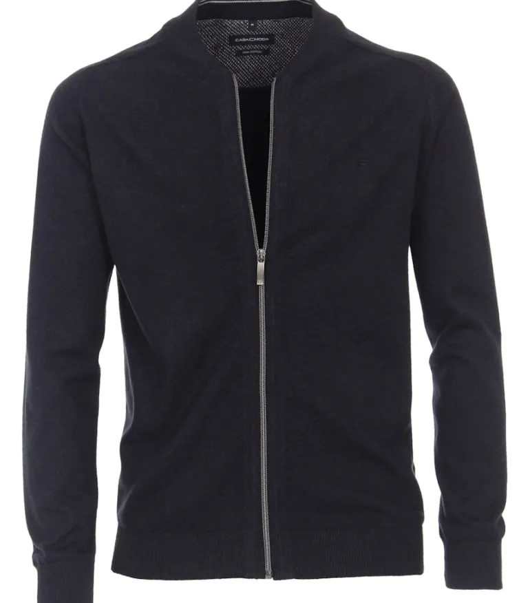 Strickjacke blau
