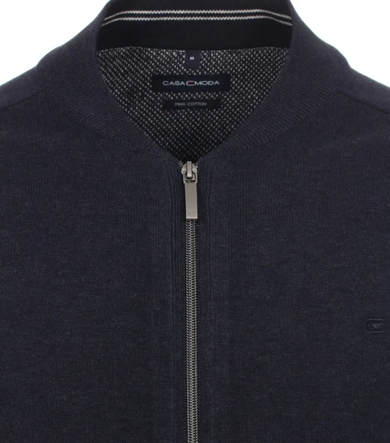 Strickjacke blau