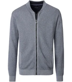 Strickjacke blau