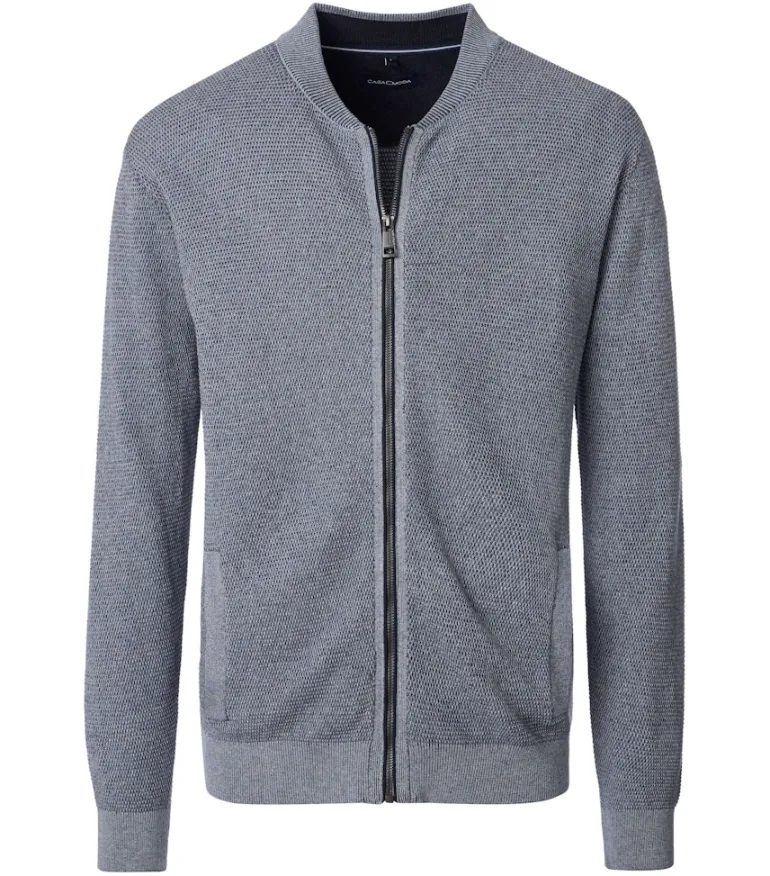 Strickjacke blau