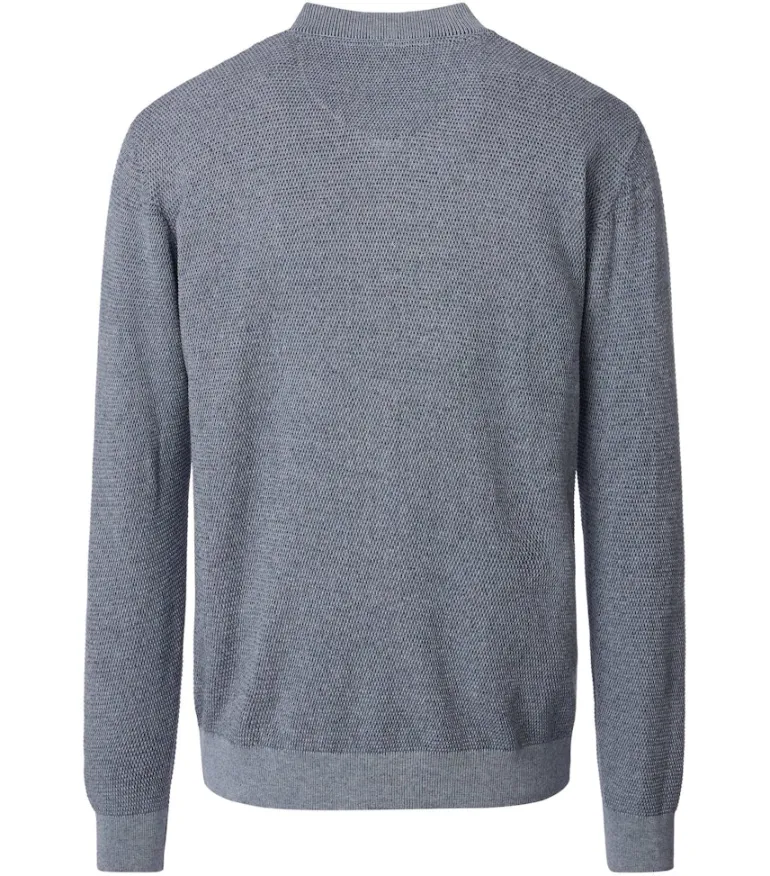 Strickjacke blau