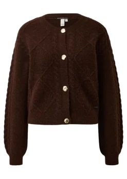 Strickjacke braun
