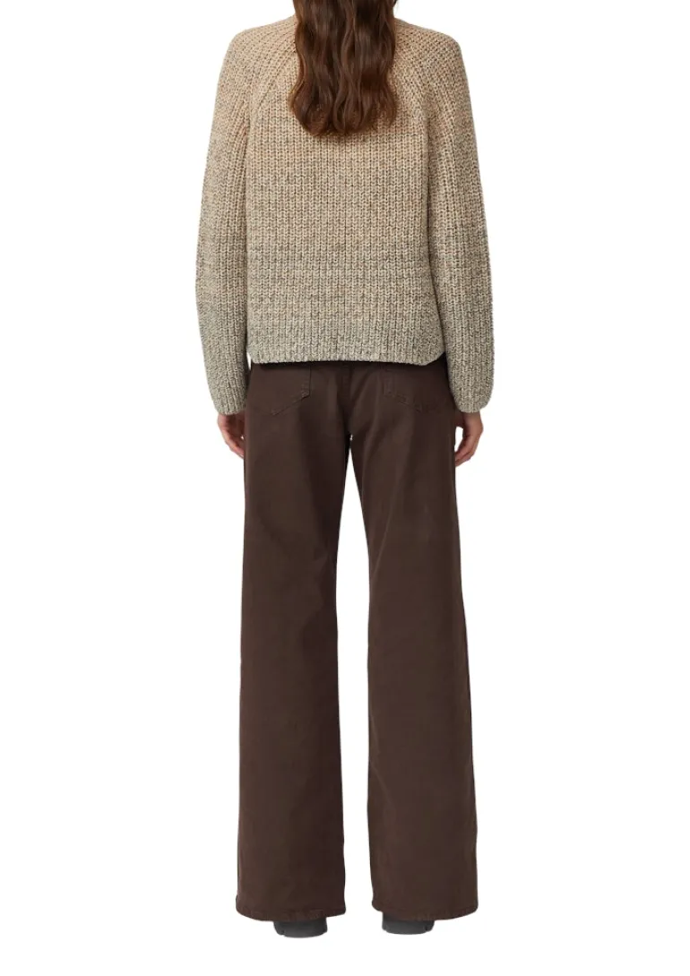 Strickjacke braun