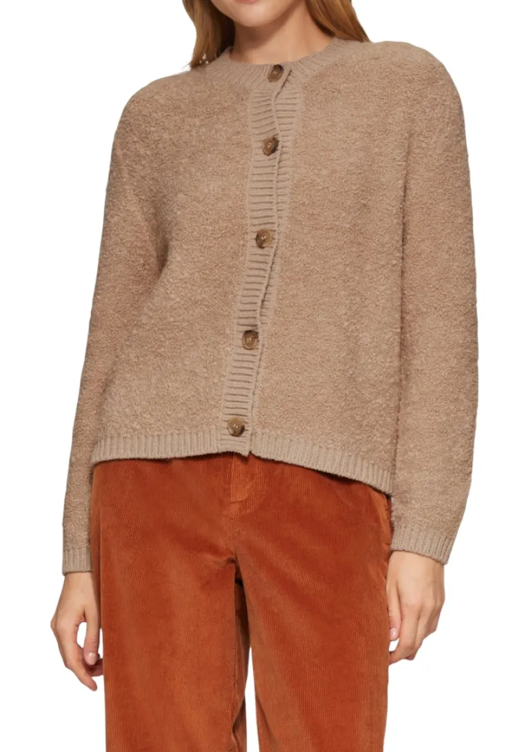 Strickjacke braun