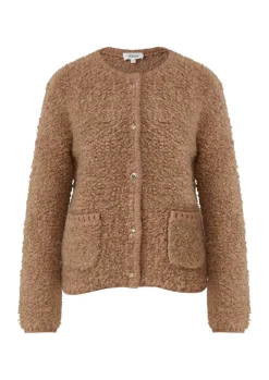 Strickjacke braun