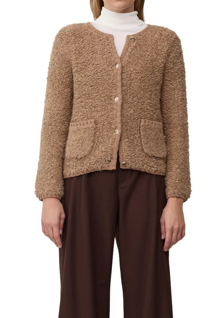 Strickjacke braun
