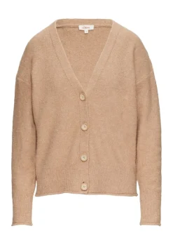 Strickjacke braun