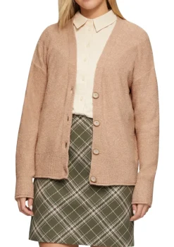 Strickjacke braun