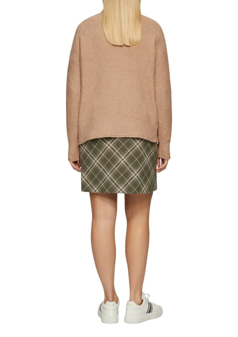 Strickjacke braun