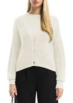 Strickjacke creme