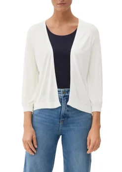 Strickjacke creme