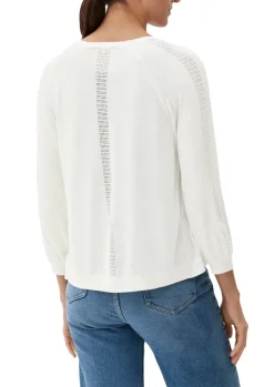 Strickjacke creme