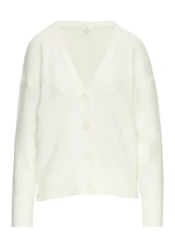 Strickjacke creme
