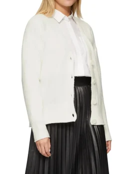Strickjacke creme