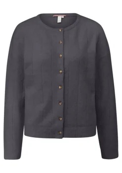 Strickjacke grau