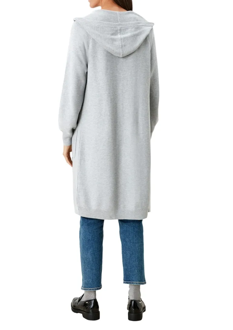 Strickjacke grau