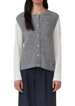 Strickjacke grau