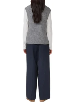 Strickjacke grau