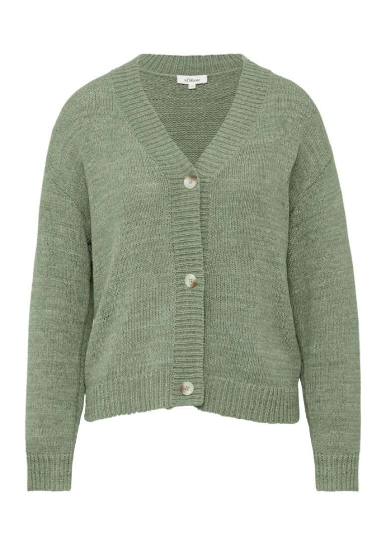 Strickjacke grün