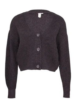 Strickjacke lila