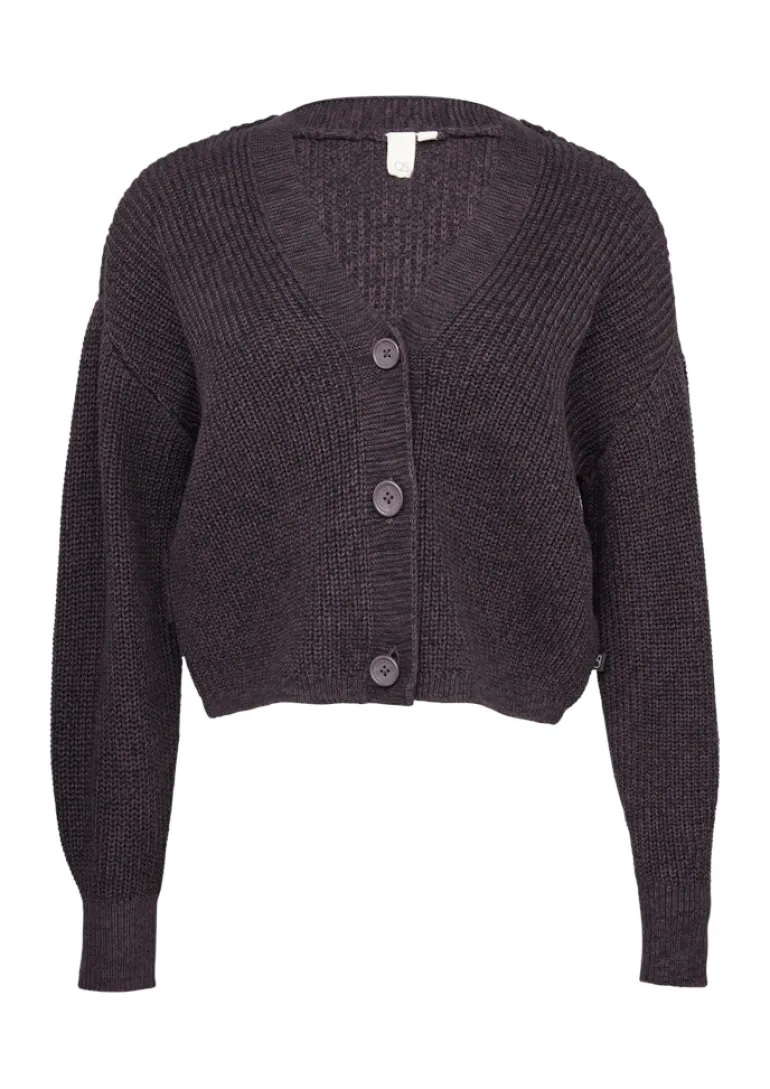 Strickjacke lila