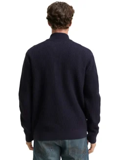 Strickjacke mit Knopfleiste sky captain blue