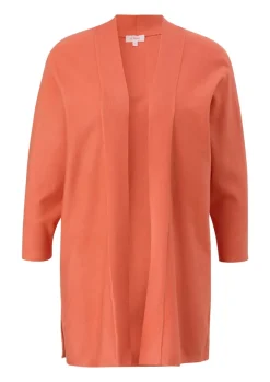 Strickjacke orange