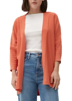 Strickjacke orange